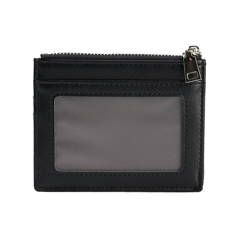 Innovative Classic Out Zipper Mirror Window Card Holder