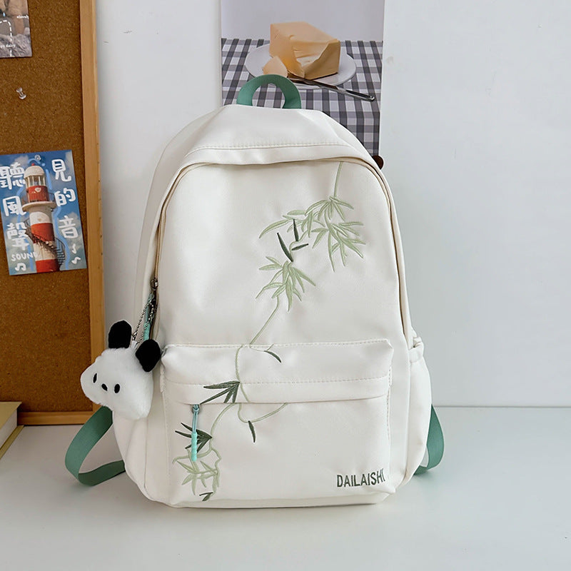 Chinese Style Niche Design Lightweight Waterproof Middle School Students' Schoolbags