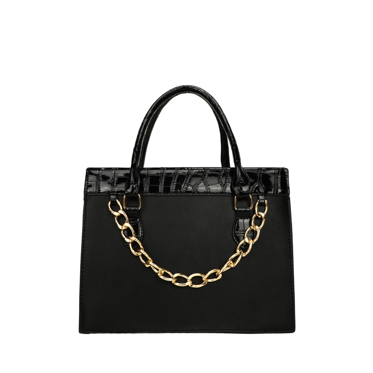 Women's Fashionable Texture Commuter Simple Fashion Chain Tote Bags