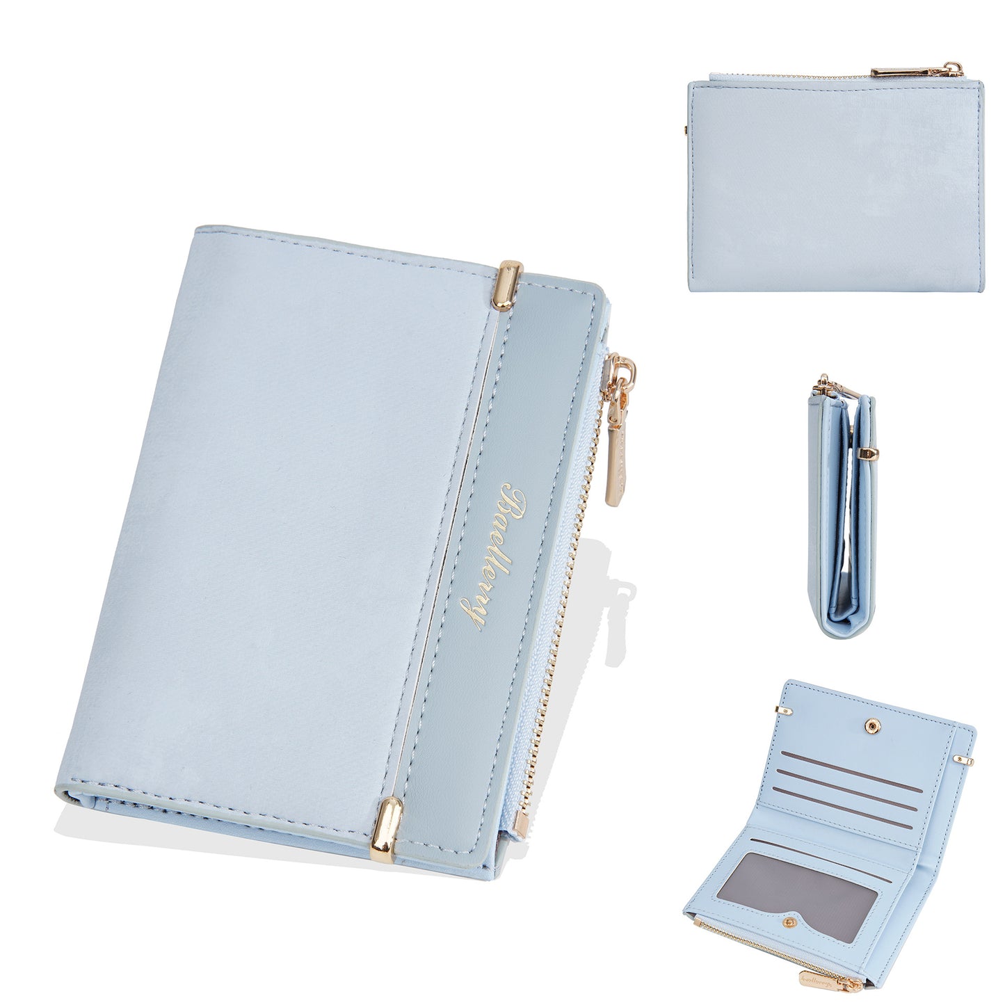Women's Short High Sense Multiple Slots Pocket Ladies Wallets