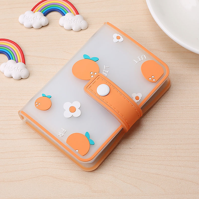 Women's Gel Large Capacity Multiple Slots Cute Card Holder