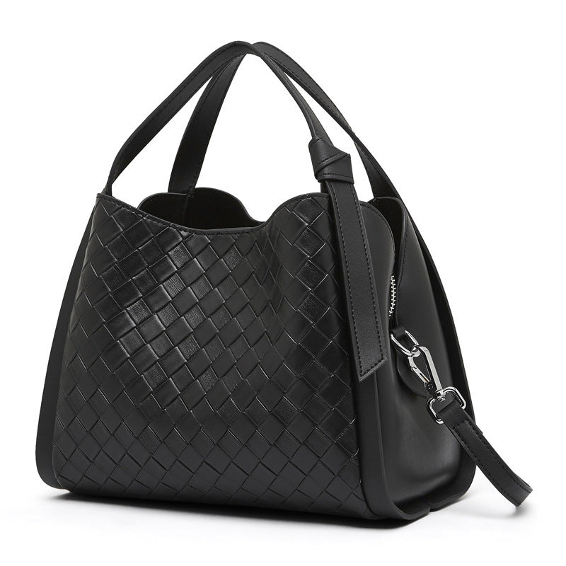 Women's High-grade Cowhide Fashion Genuine Leather Embossed Bags