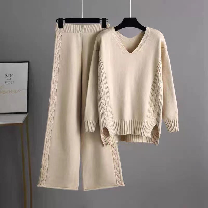 Women's Idle Style Loose Pullover Simple Western Sweaters