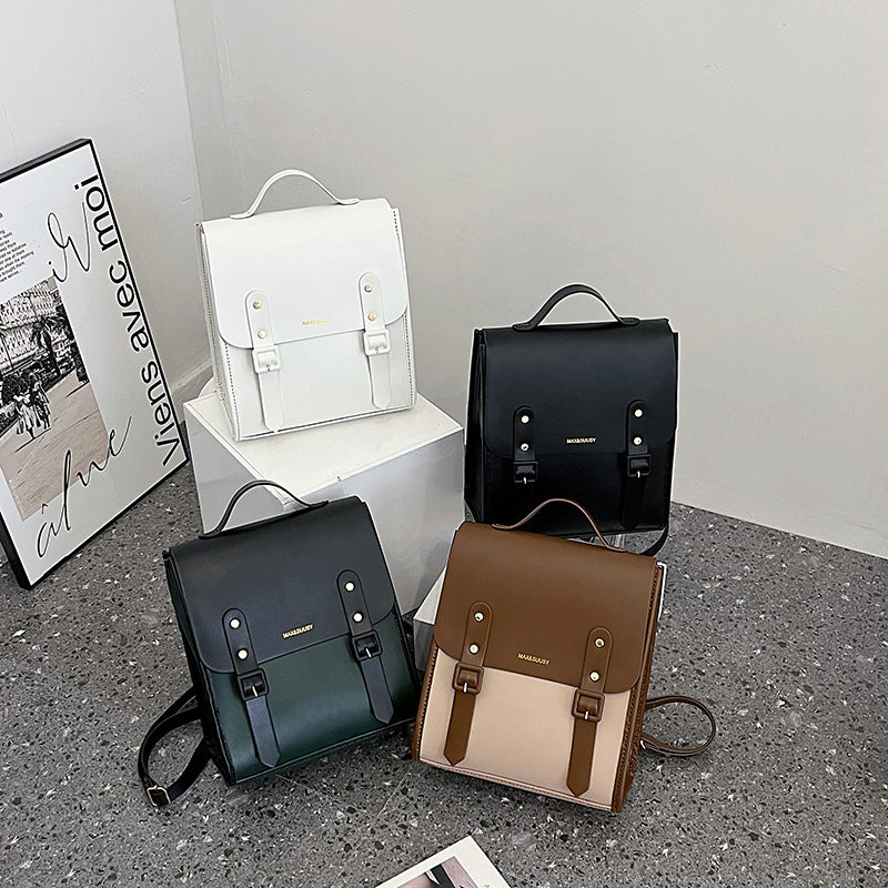 Women's Fashionable Retro Large Capacity Fashion Simple Backpacks