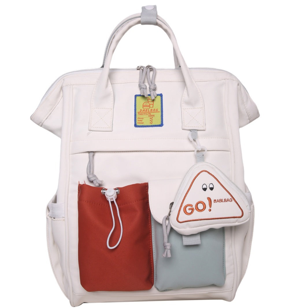 Women's Charming College Style Large Capacity Middle School Students' Schoolbags