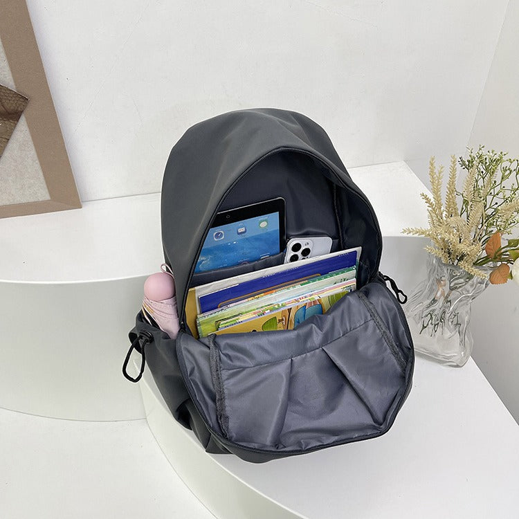 Male College Trendy Cool Simple Large Middle School Students' Schoolbags
