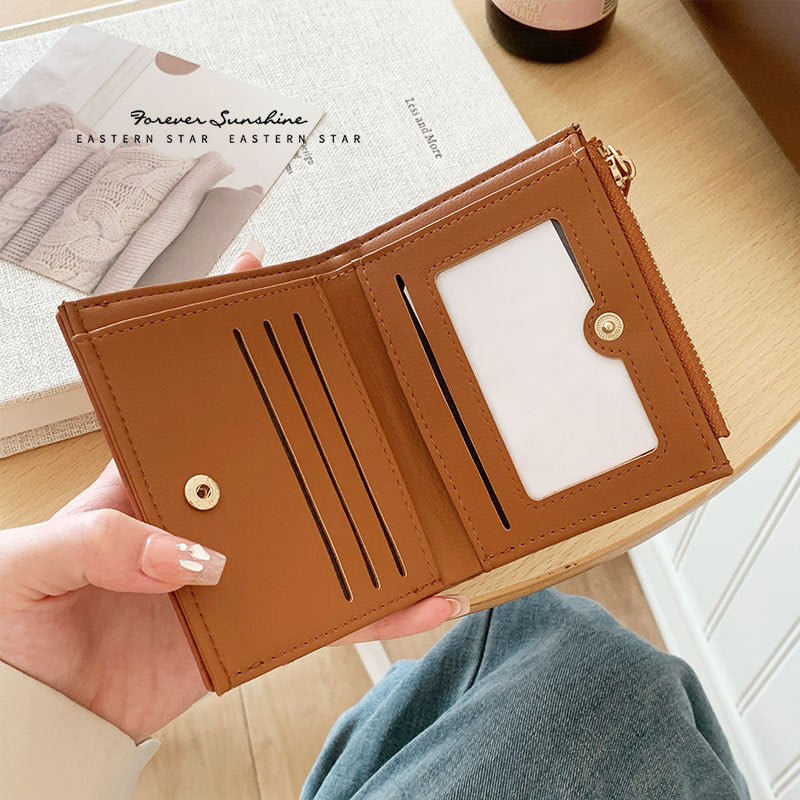 Women's High Sense Multifunctional Female Fashion Short Purses