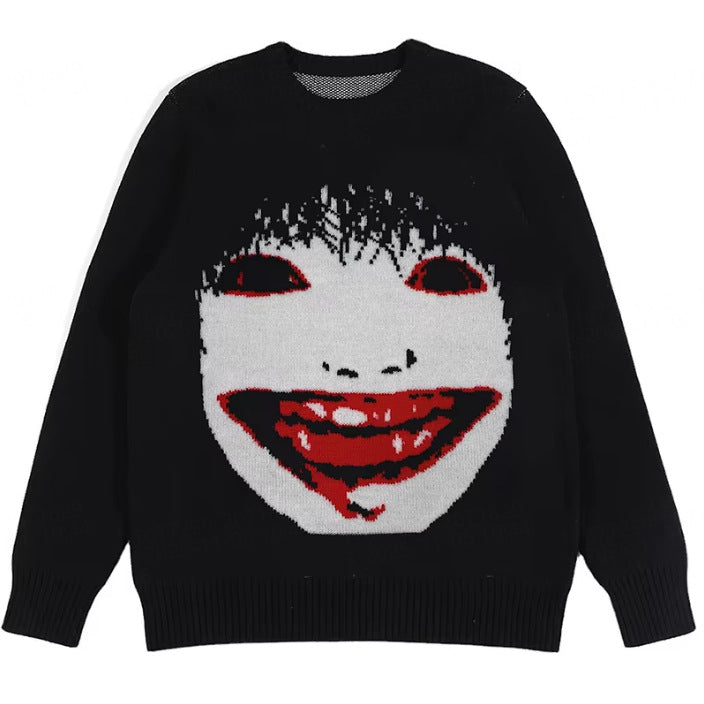 Women's & Men's & Dark Street Gothic Autumn Pullover Sweaters