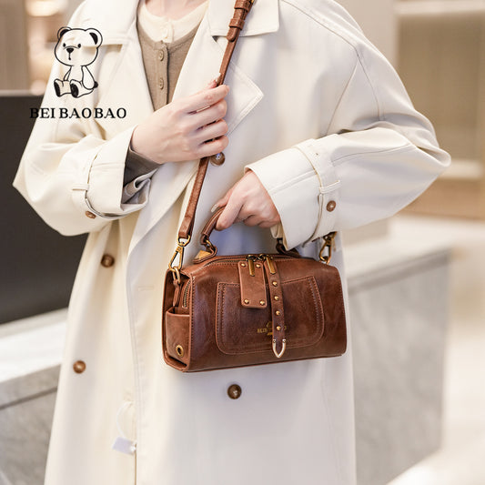 Stylish Slouchy Popular Women's Trendy Boston Bags