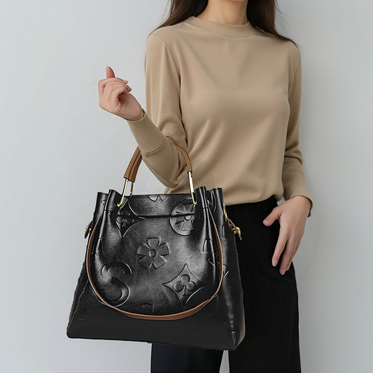 Elegant New Women's Embossed Large Capacity Crossbody Bags