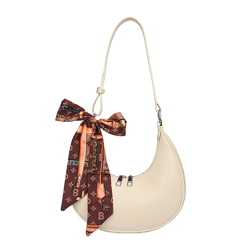 Design Selenodont Popular Silk Scarf Hobos Shoulder Bags