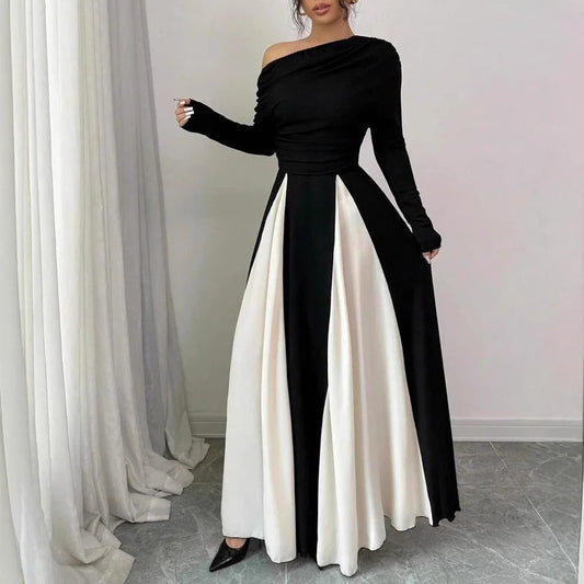 Women's Dinner Party Tight A- Line Large Dresses
