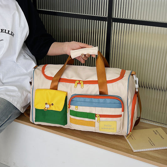 Capacity Short Trip Dry Wet Separation Travel Bags