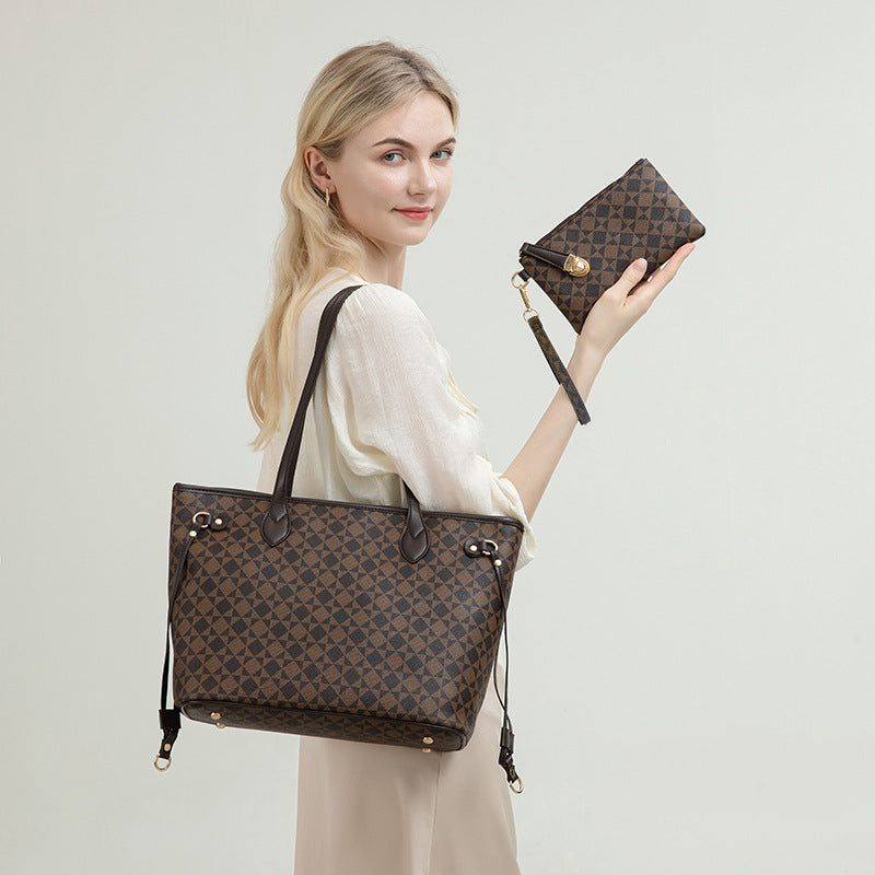 Classic Printing Mother Mummy Chess Box Tote Bags