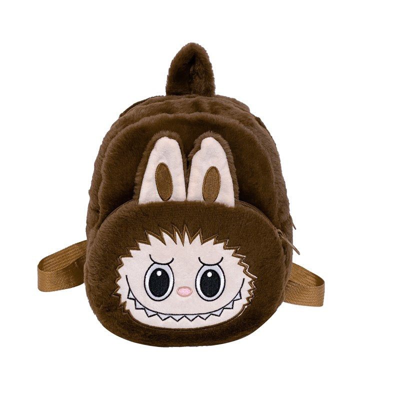 Cute Doll Furry Girlish Lovely Mini Backpacks