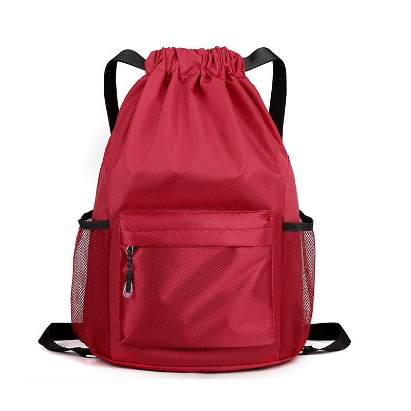 Women's Drawstring Easy Large Capacity Oxford Cloth Sports Backpacks