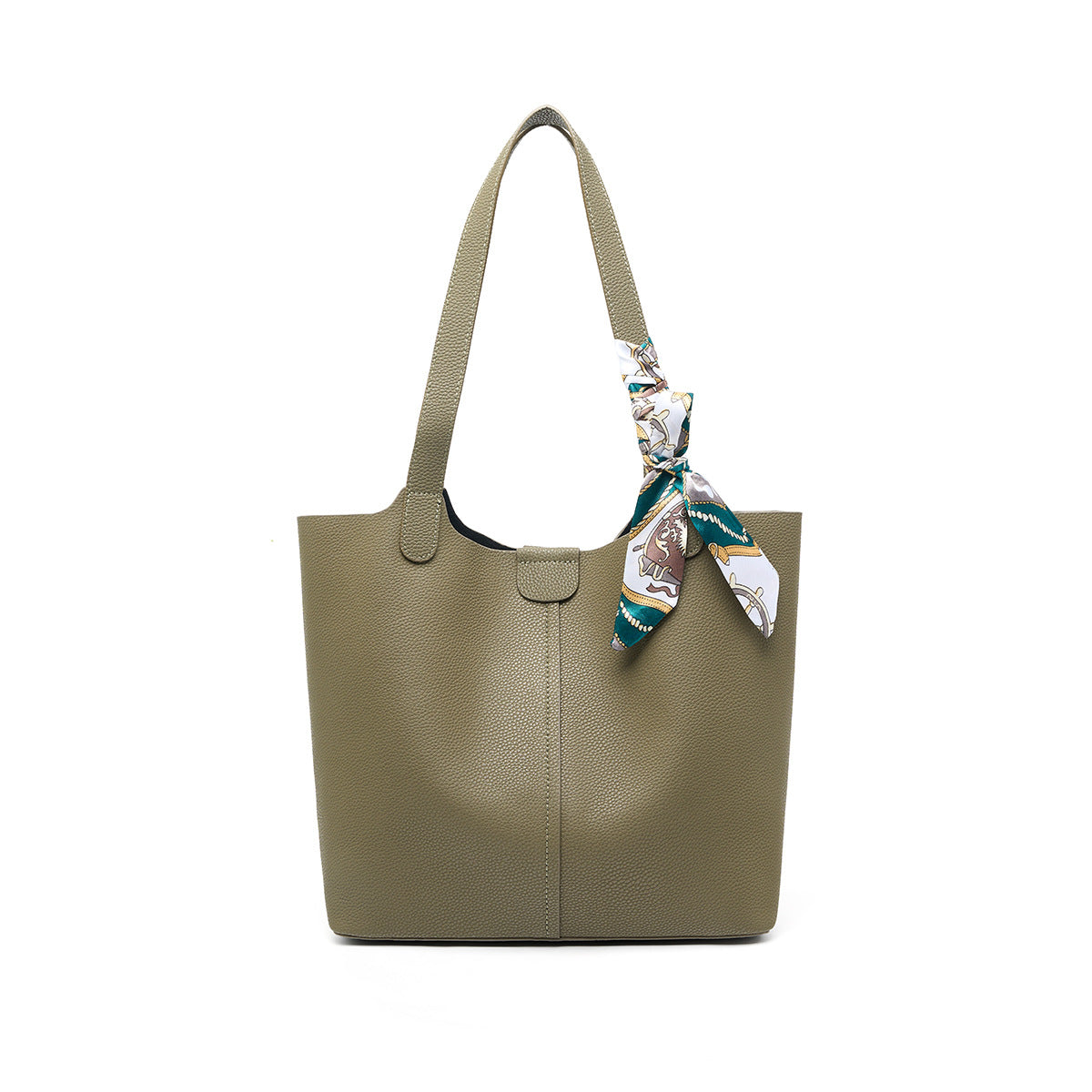 Women's Big First Layer Cowhide Commuter High-grade Tote Bags