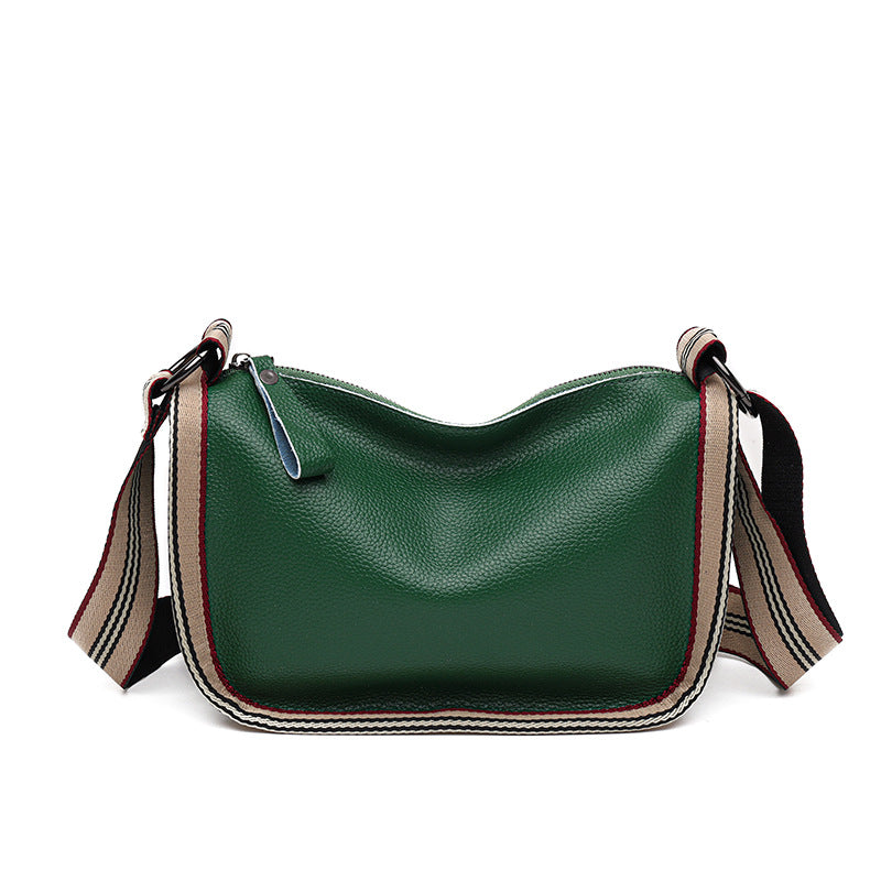 Women's Genuine Leather First Layer Cowhide Large Capacity To Crossbody Bags