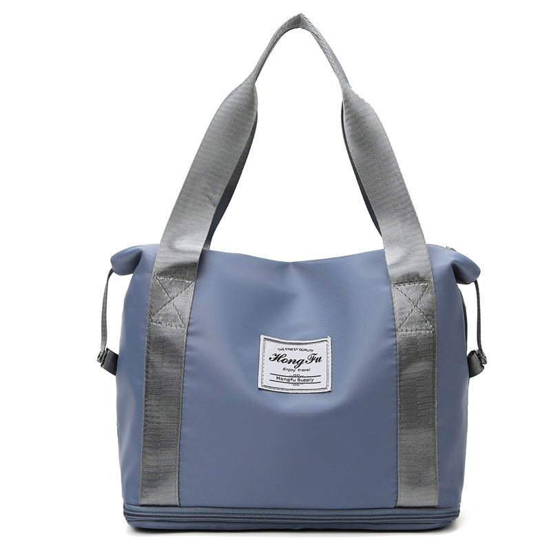 Women's Size Adjustable Dry Wet Separation Oxford Travel Bags