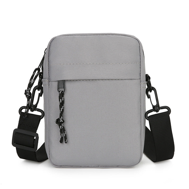 Men's Single Trendy Fashion Oxford Cloth Printed Men's Shoulder Bags