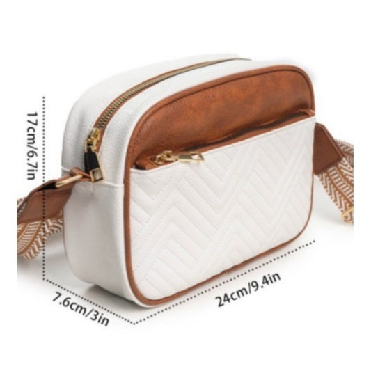 Women's Elegant Adjustable Strap Imitation Leather Crossbody Bags