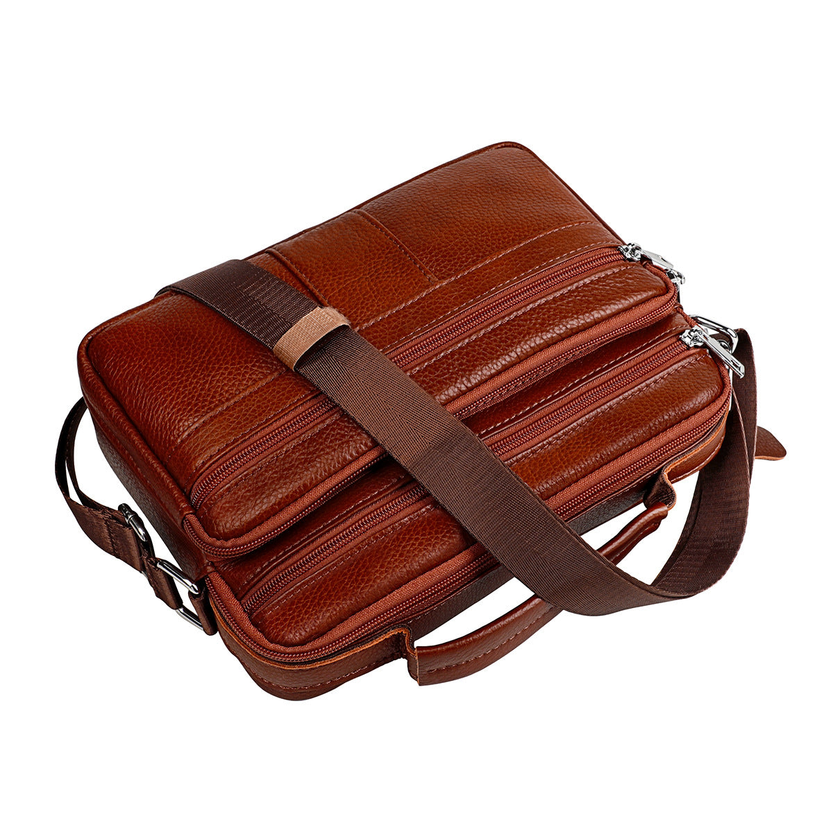 Women's & Men's & First Layer Cowhide Multifunction Money Men's Chest Bags