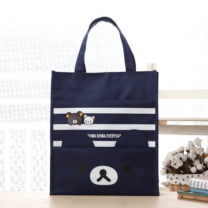 Children's Attractive Tuition Canvas Art Tutorial Travel Bags