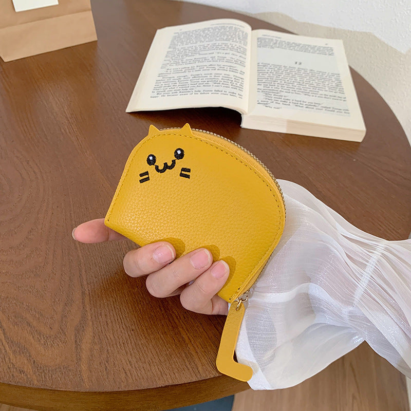 Women's Cute Multiple Slots Advanced Cartoon Change Ladies Wallets