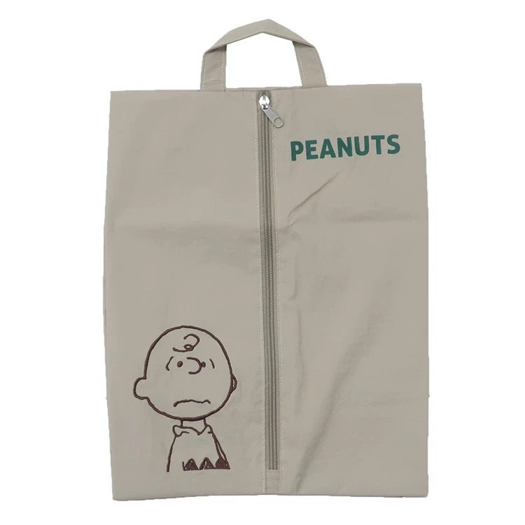 Figures Pattern Clothing Shoes Buggy Lightweight Travel Bags