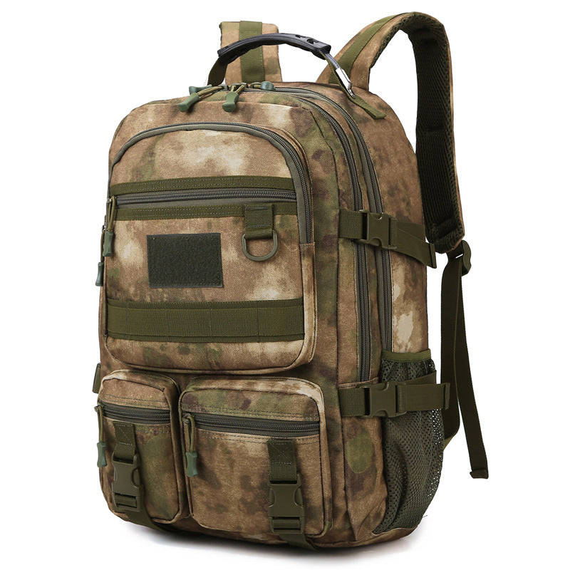 Men's Waterproof Expansion Computer College Book Combat Sports Backpacks
