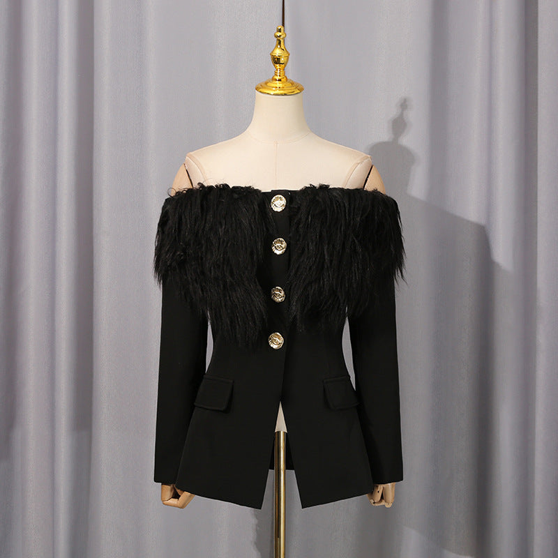 Women's Style Small Autumn Design Fashion Elegant Blazers