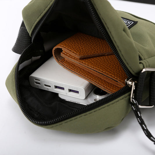 Men's Mini Cloth Summer Nylon Lightweight Simple Men's Shoulder Bags