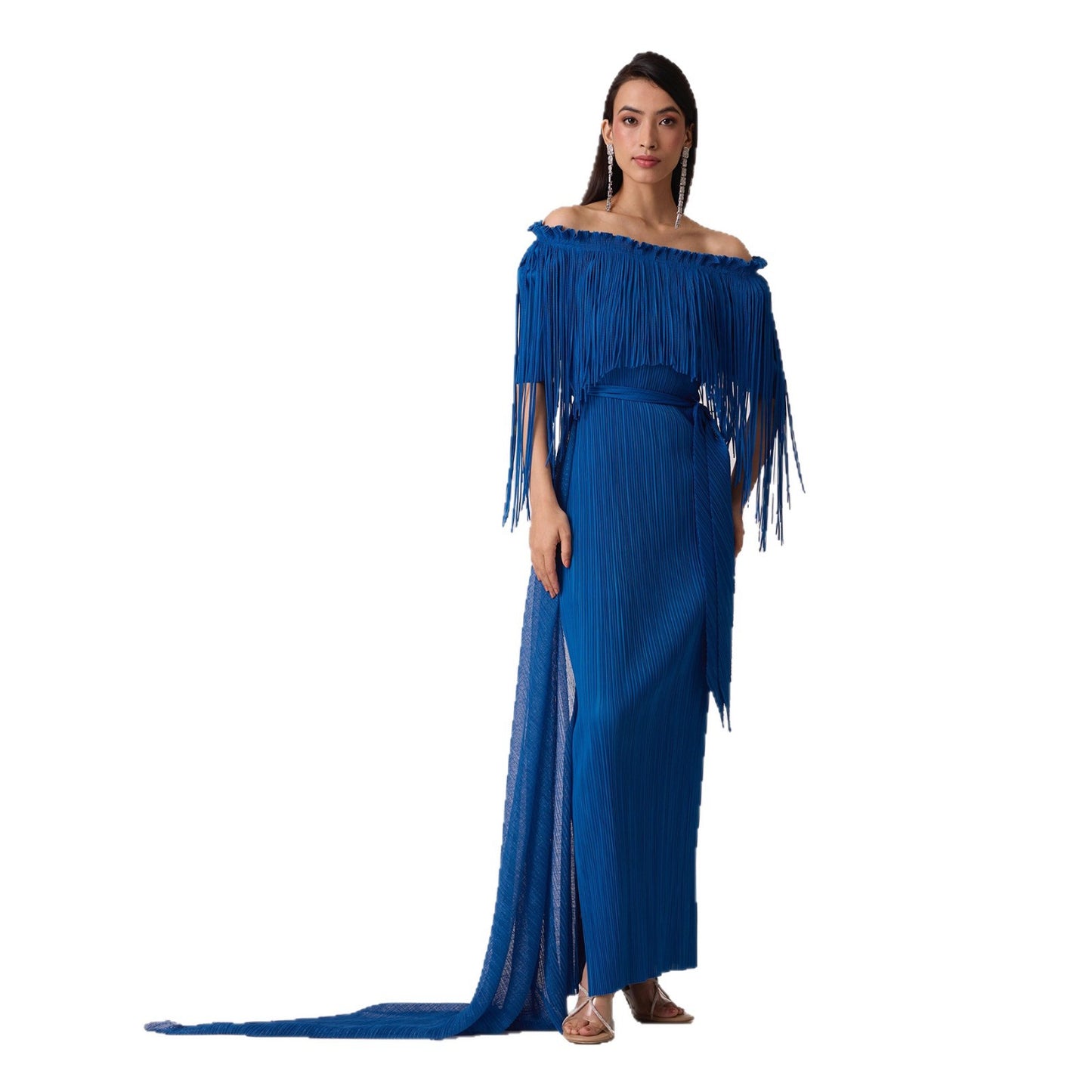 Women's Style Commute Pleated Dress Autumn High-grade Dresses