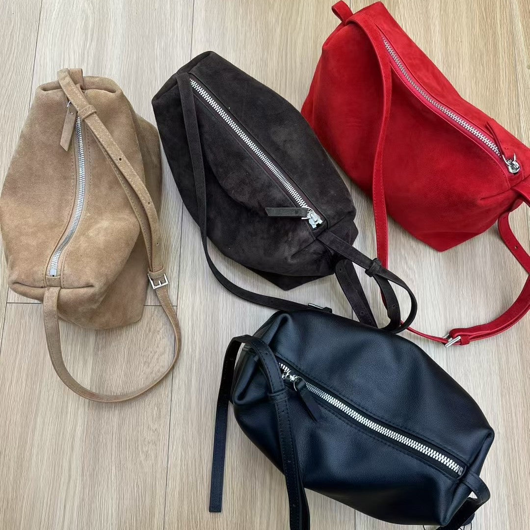 Women's Frosted Vintage Commuter Large Capacity Minimalist Crossbody Bags