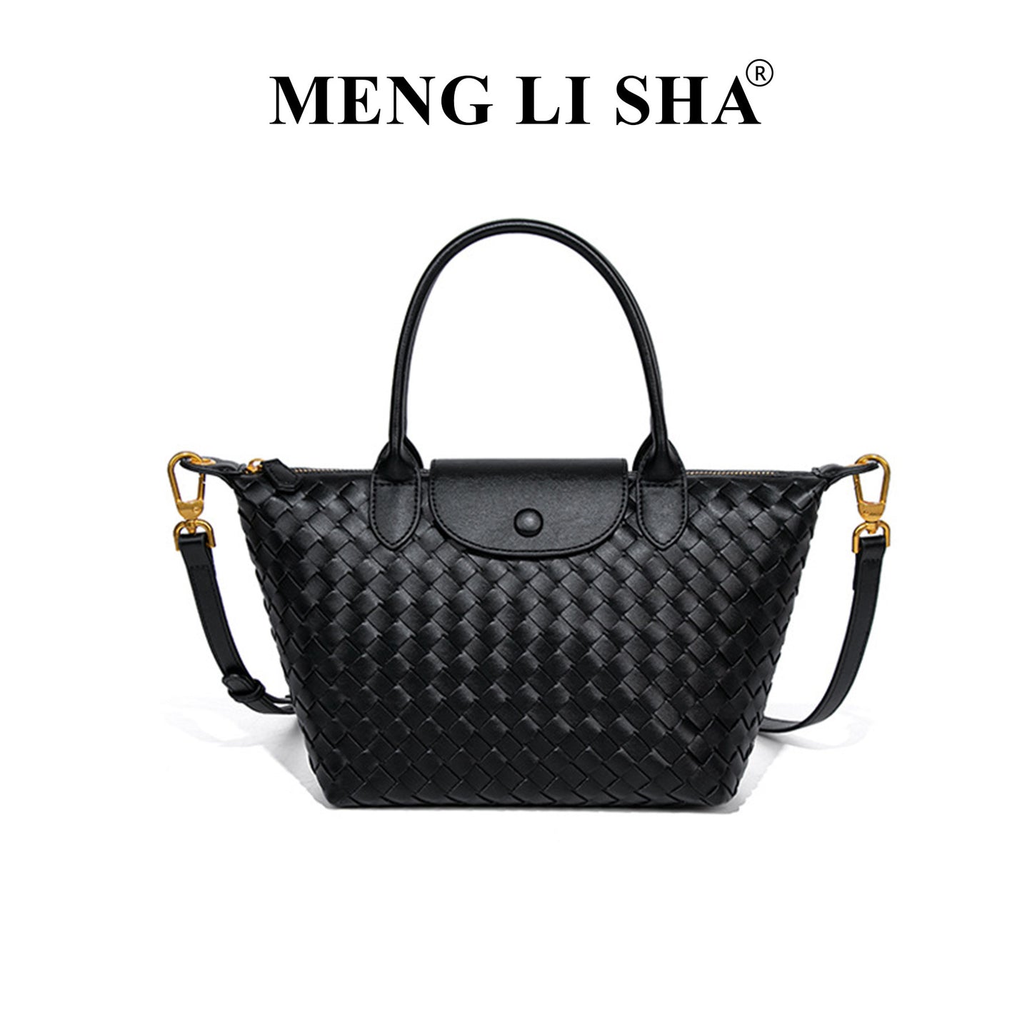 High-grade Hand-woven Commuter Portable Dumpling Simple Crossbody Bags