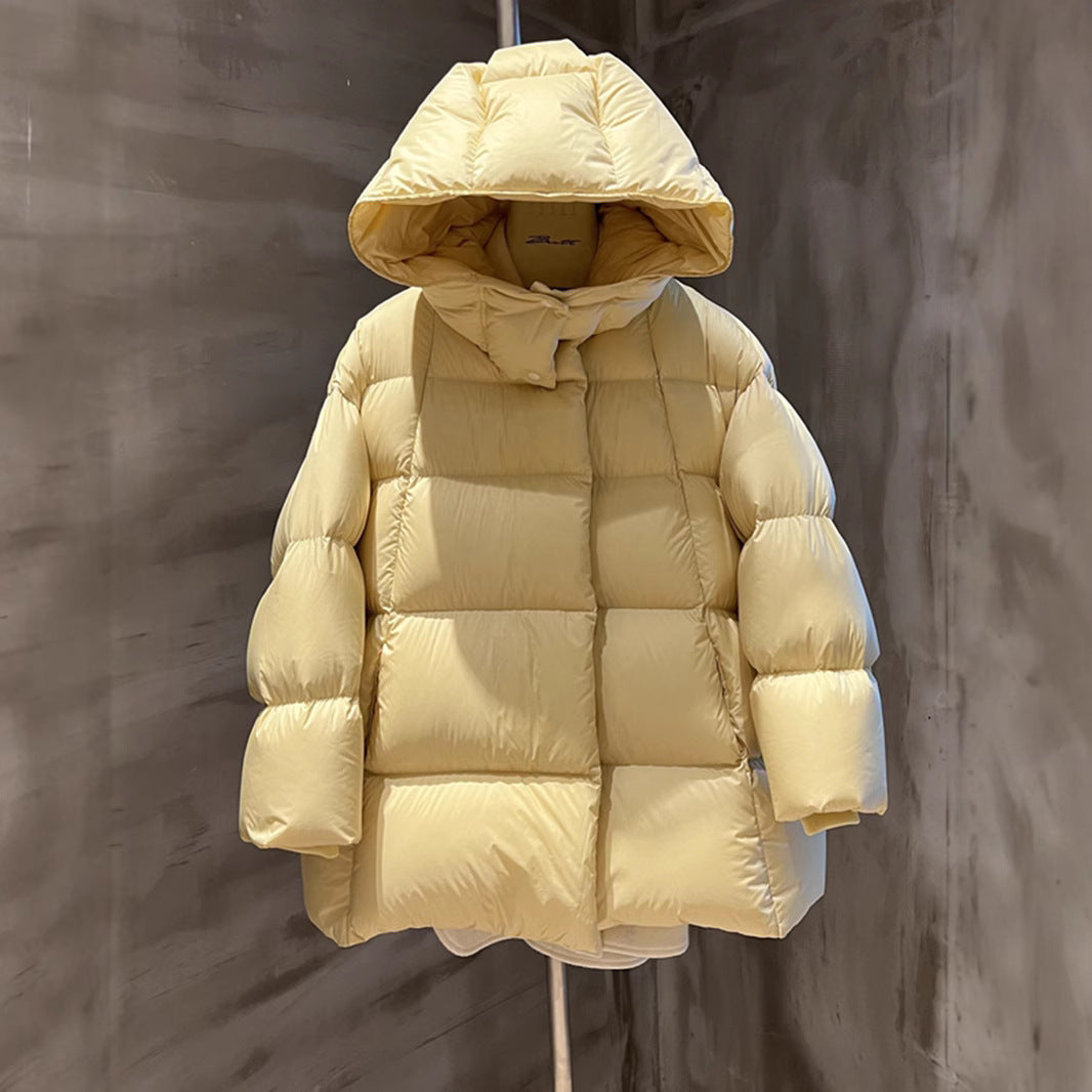 High-grade Light Luxury White Duck Down Jackets