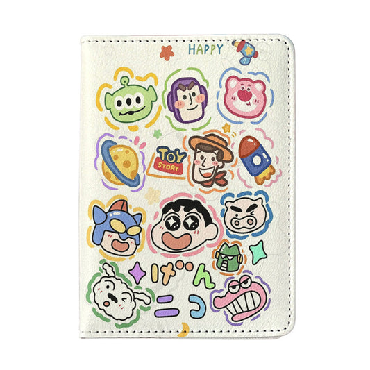 Leather Passport For Going Abroad Cover Card Holder