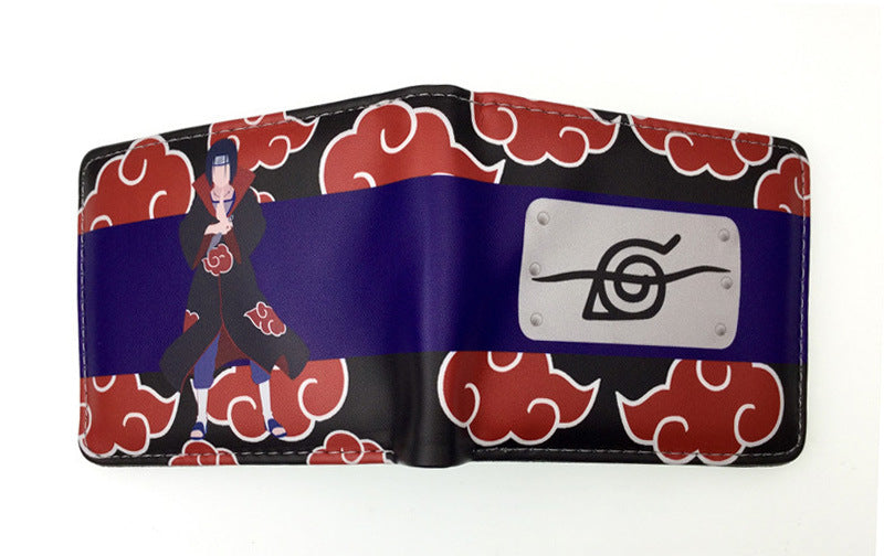 Ninja Red Cloud Four Generation Short Ladies Wallets