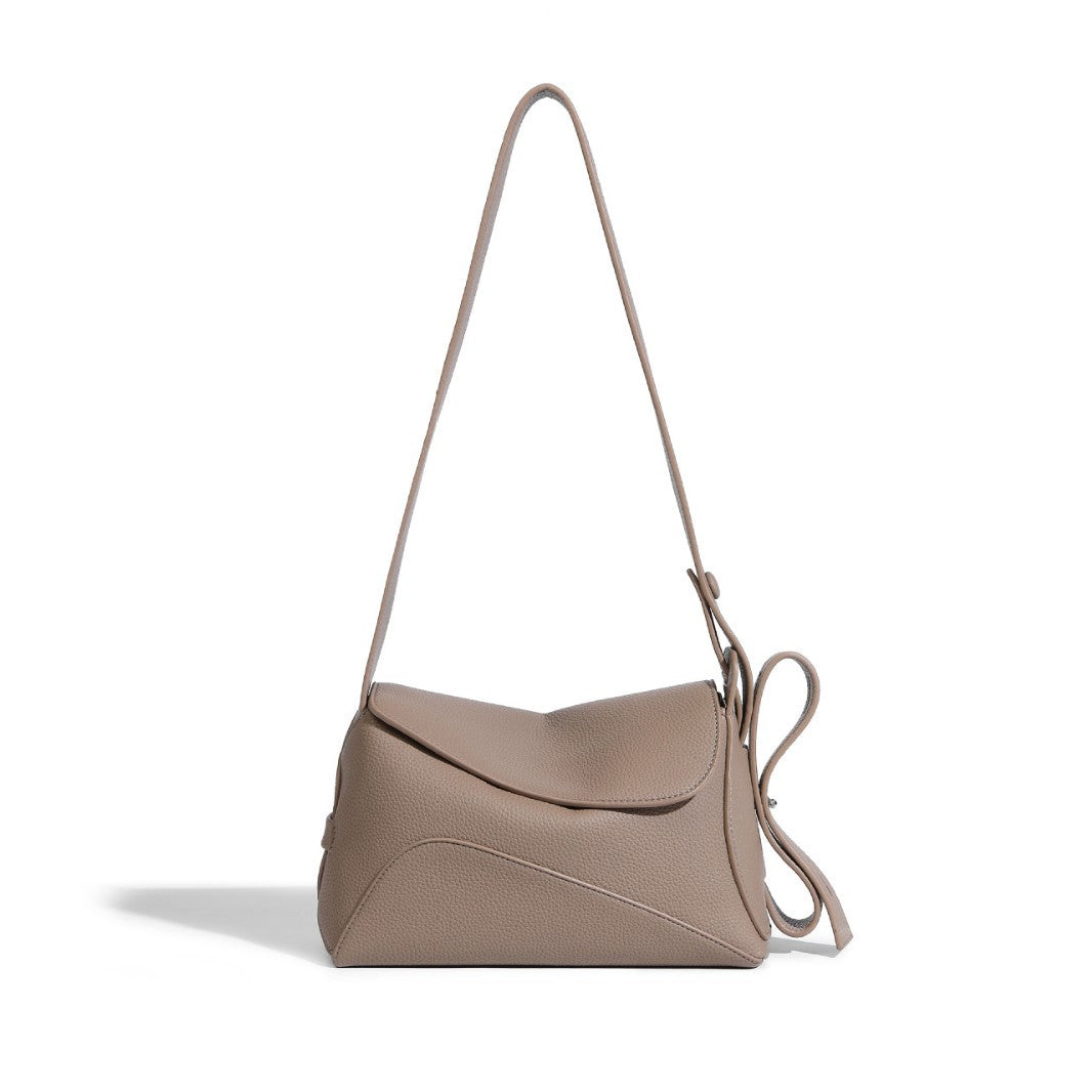 Women's Fashionable Solid Color Elegant Pillow Small Square Bags