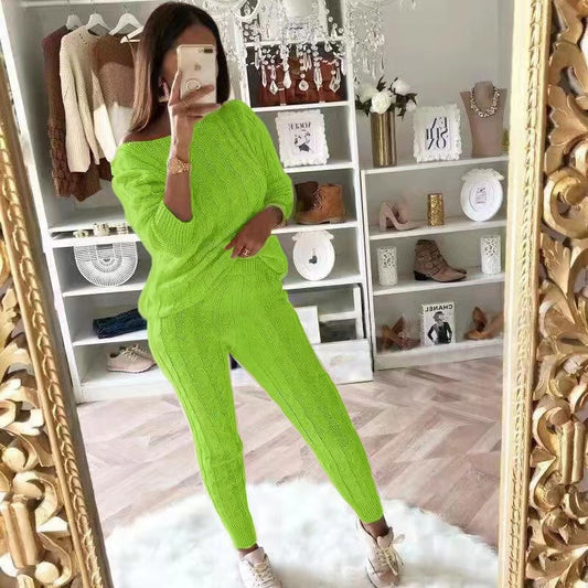 Women's Versatile Trendy Fashion Solid Color Sweaters