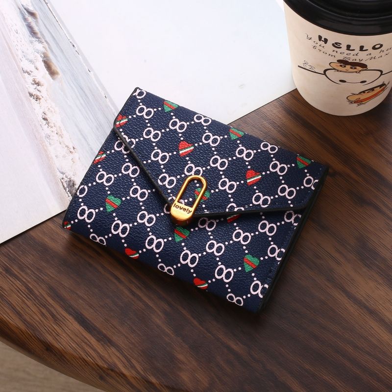 Women's Retro Love Heart Simplicity Off Short Ladies Wallets