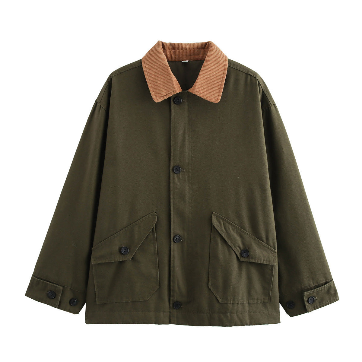 Women's Street Fashion Casual Three Colors Cotton Coats