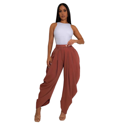 Women's Pure Color Sexy City Discount Personalized Pants