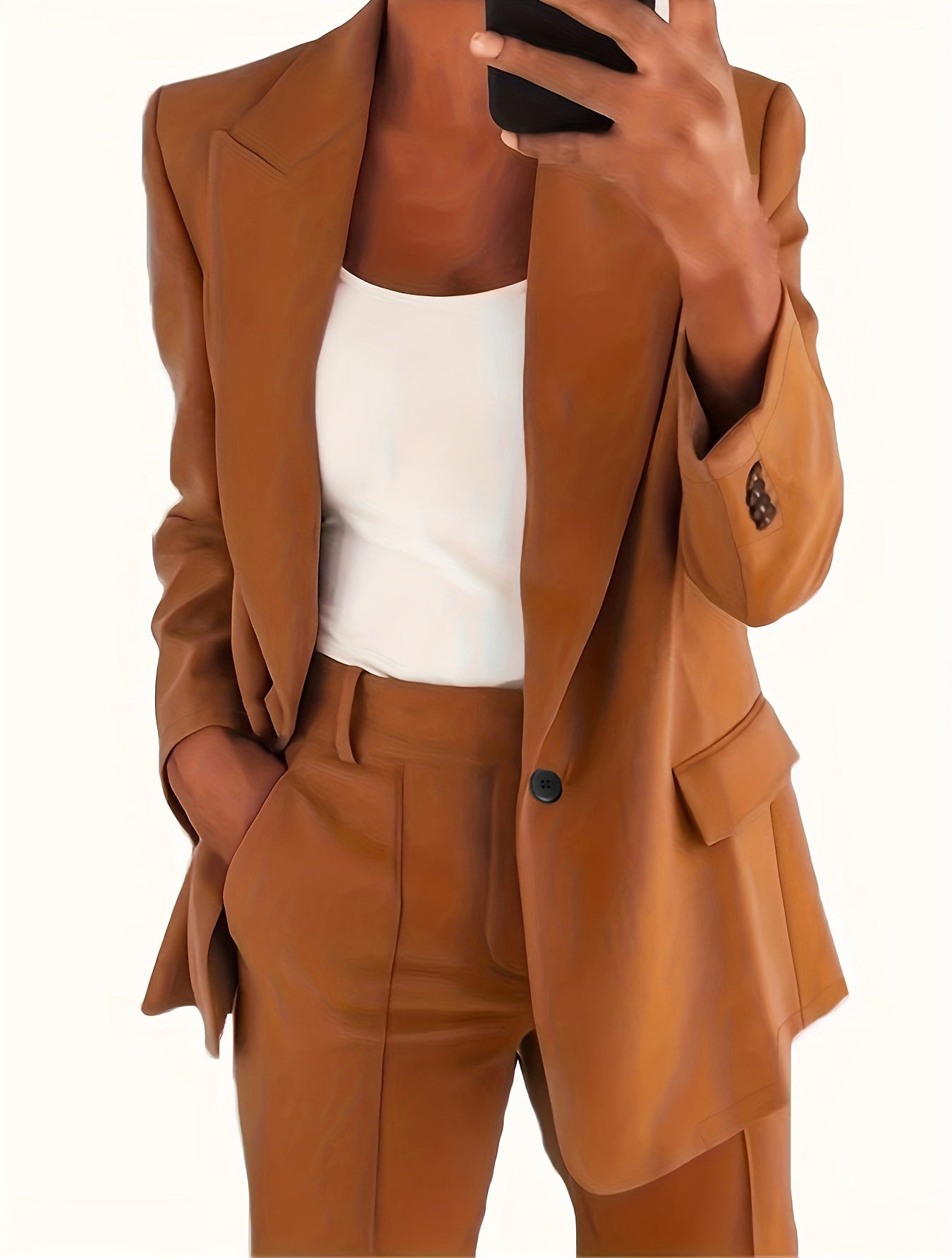 Cool Classic Women's Lapel Fashion Graceful Small Suit