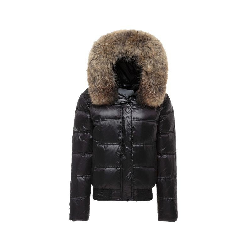Women's Winter Big Fur Collar Down Yao Coats