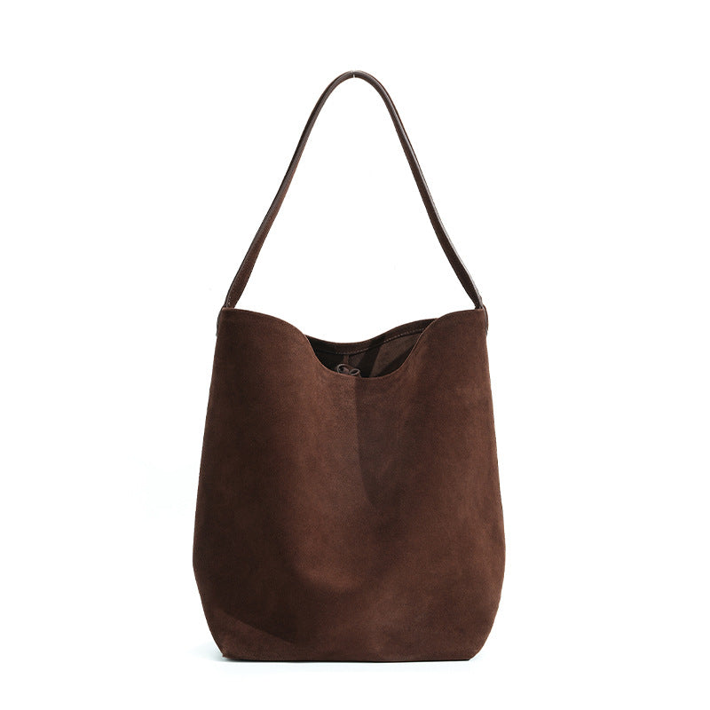 Women's Underarm Cowhide Large Capacity High-grade Shoulder Bags