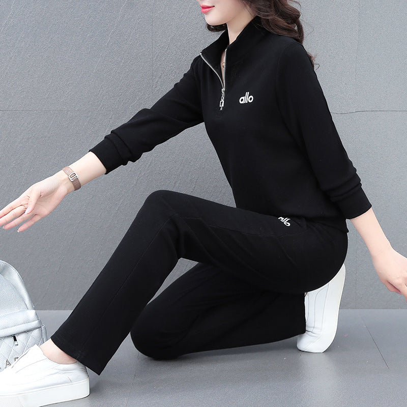Sportswear Female Mother Fashionable Stylish Casual Suits