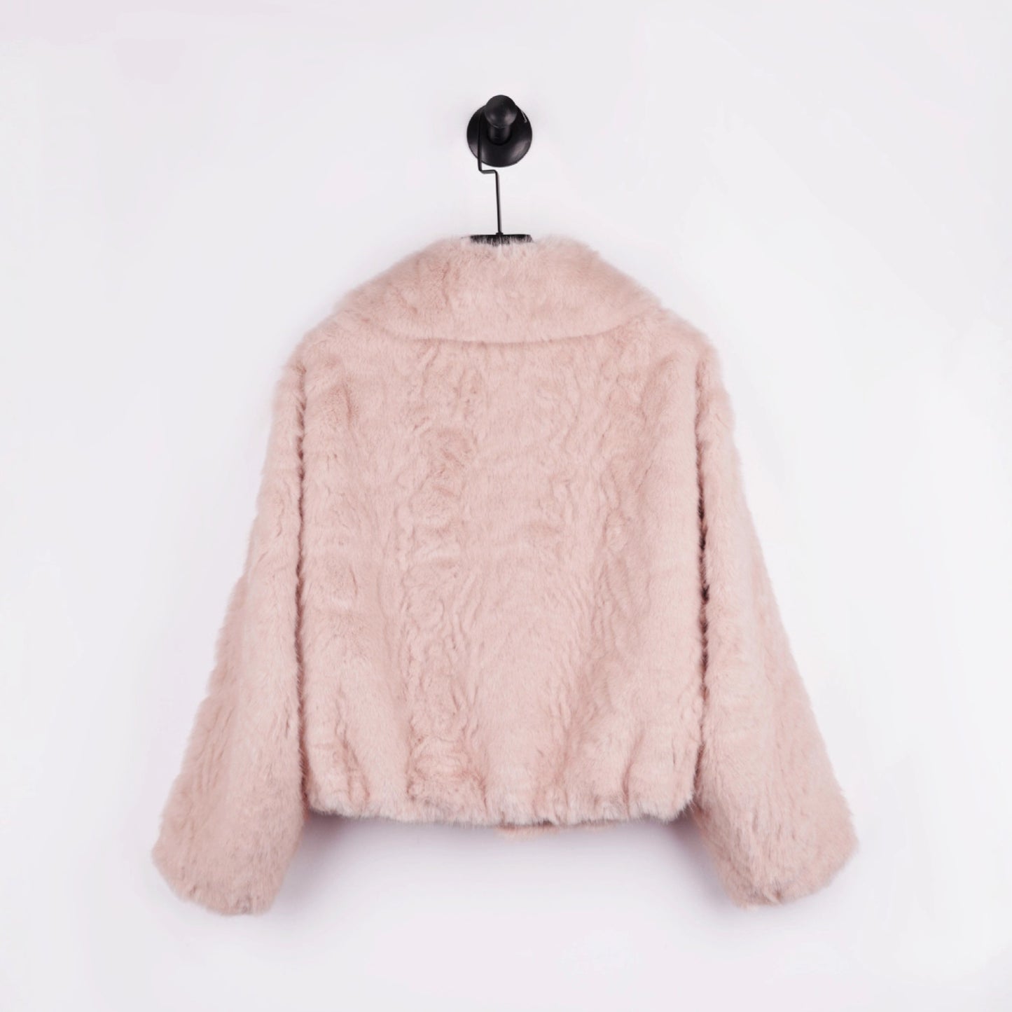 Women's Korean Style Fashion Large Lapel Fur Coats