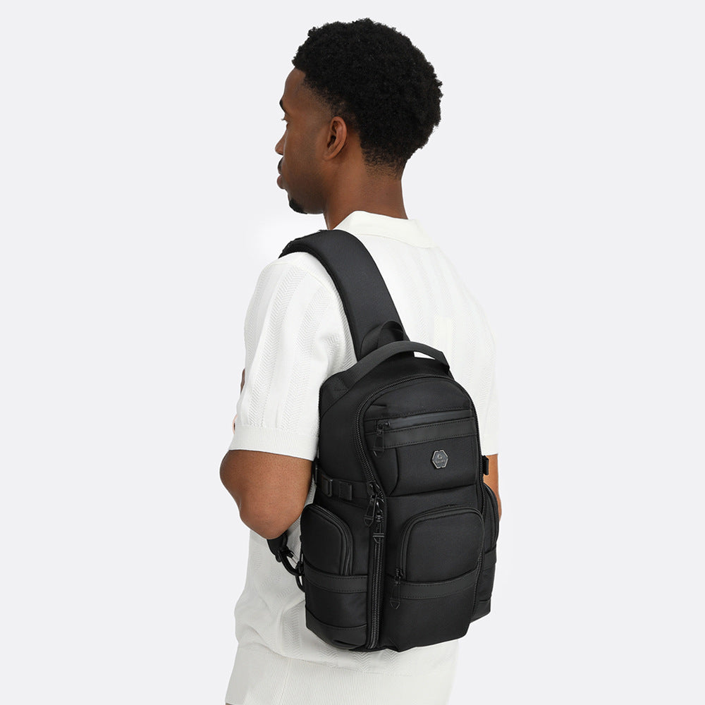 Men's Slouchy Unique Stylish High-grade Waterproof Men's Chest Bags