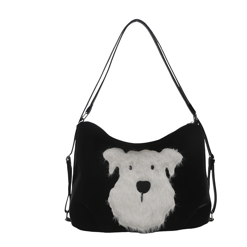 Women's Trendy Textured Simple Versatile Large Capacity Shoulder Bags